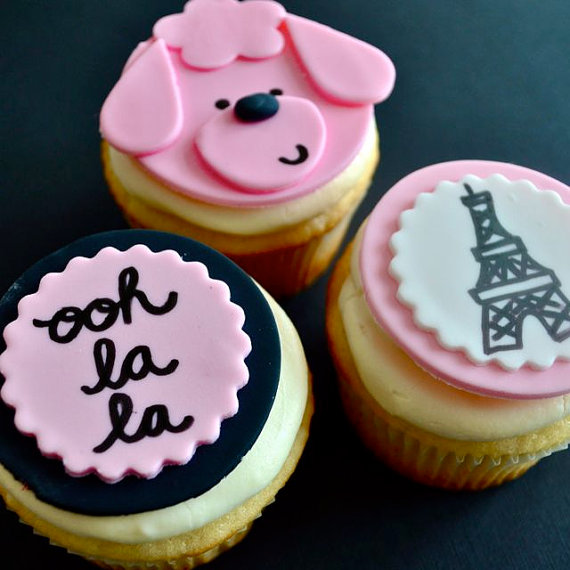 Paris Cupcakes
