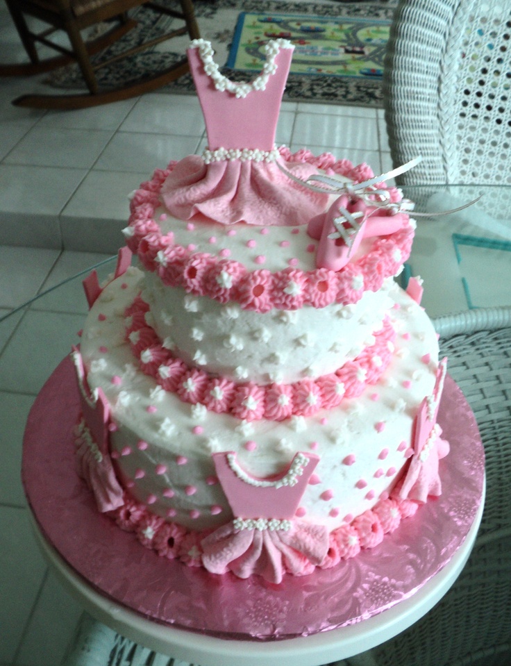 Pink Ballet Cake