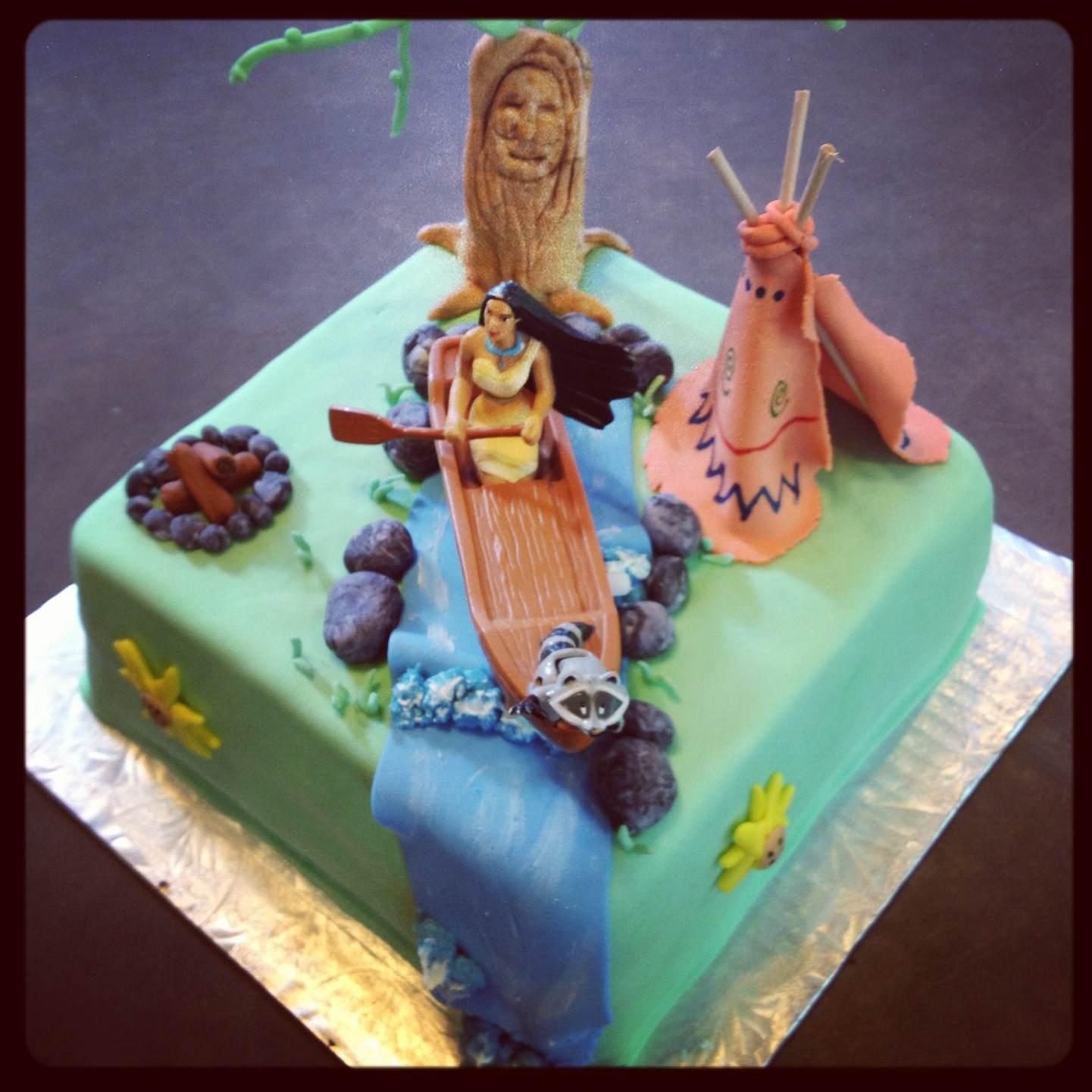 Pocahontas Birthday Cake