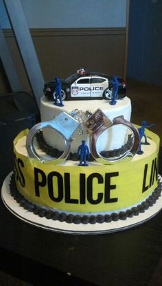 Police Academy Graduation Cake