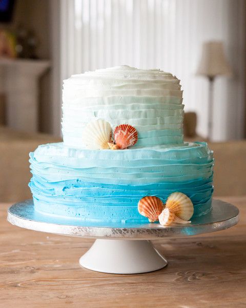 Publix Beach Theme Wedding Cakes