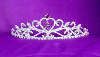 Quinceanera Purple Tiara