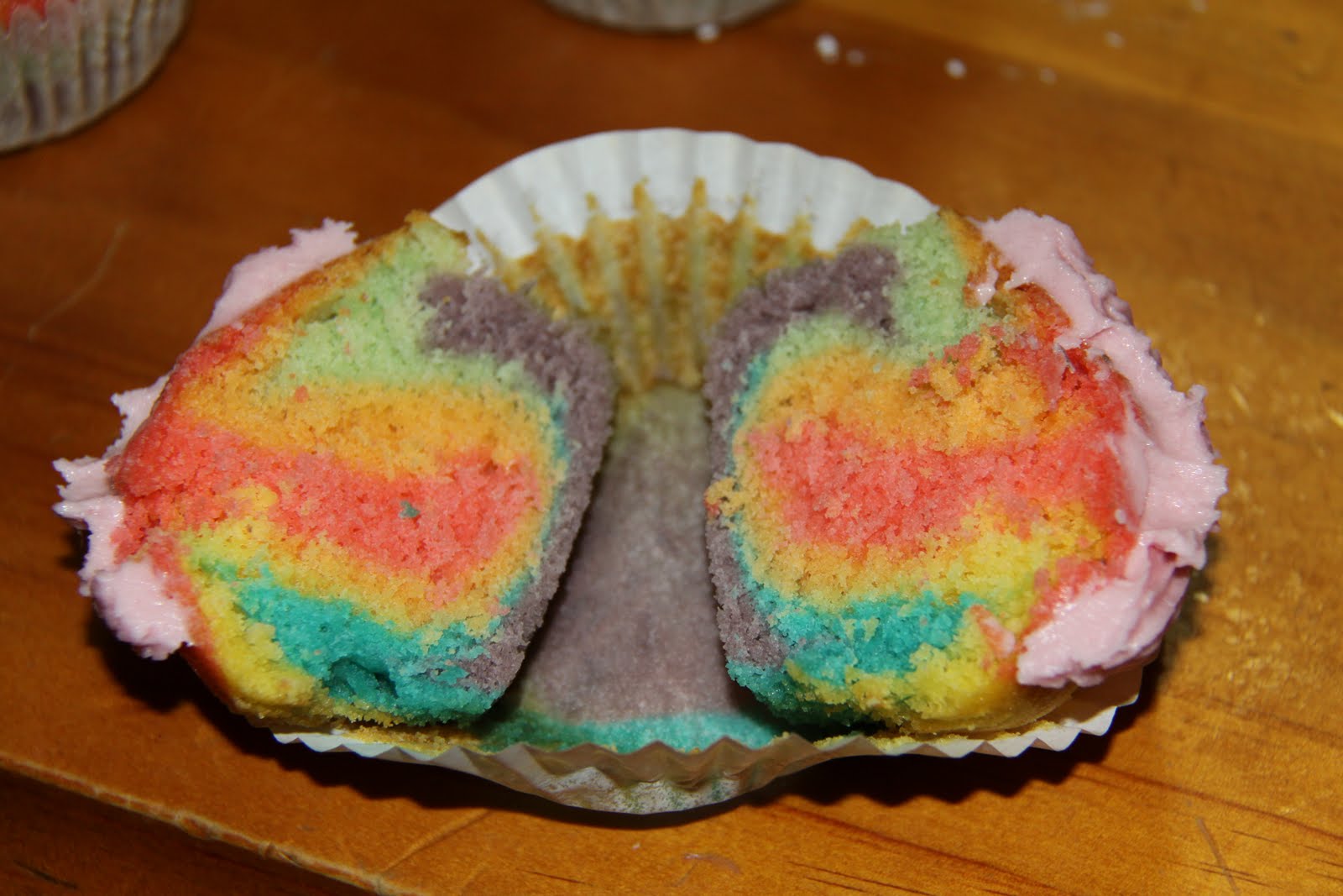 Rainbow Butterfly Cake