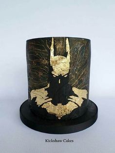 Silhouette Batman Cake