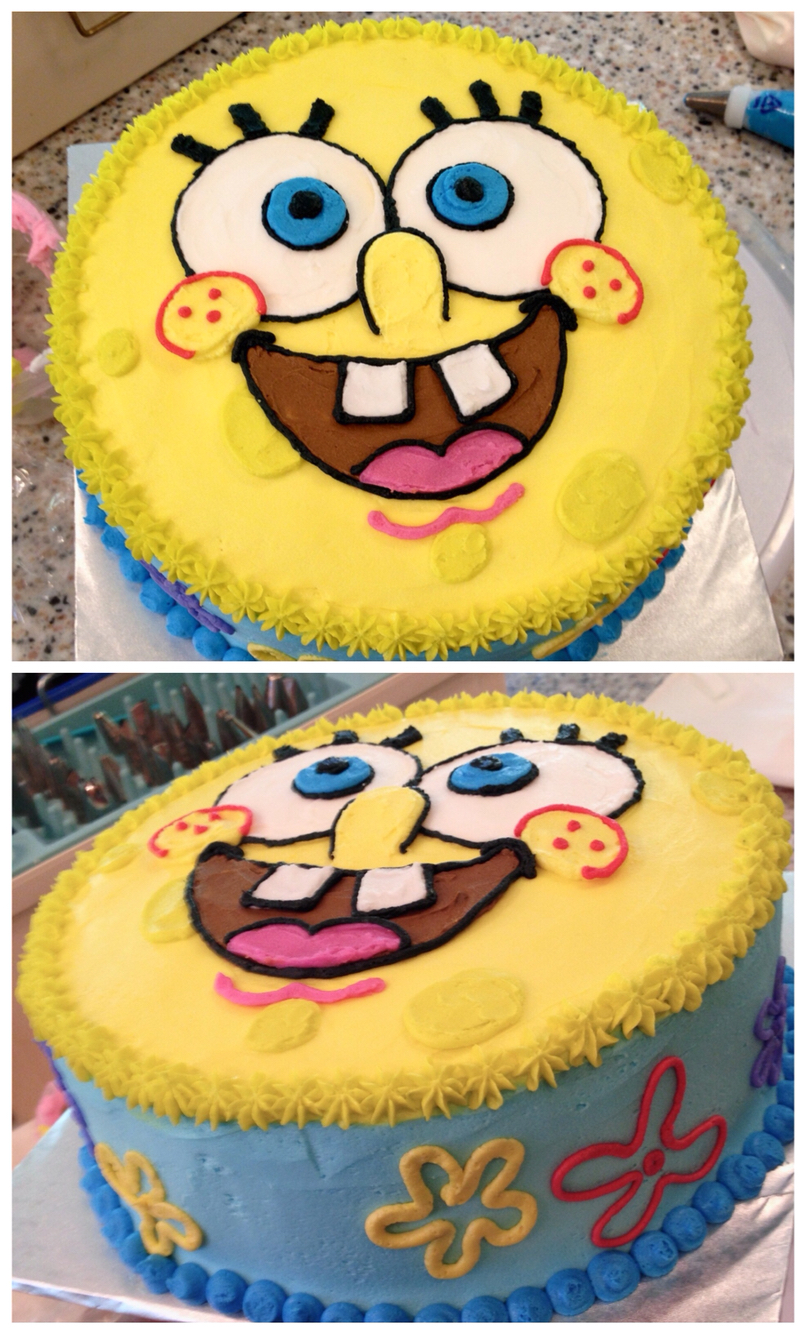 Spongebob Birthday Cake