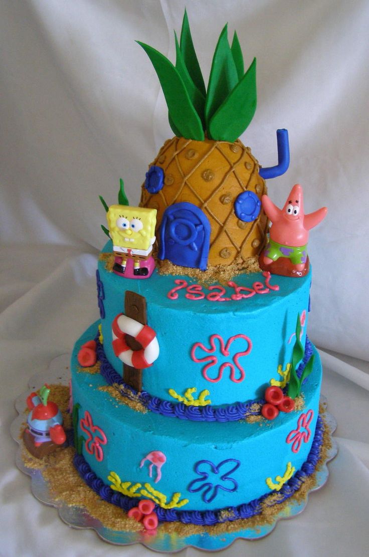 Spongebob Birthday Cake