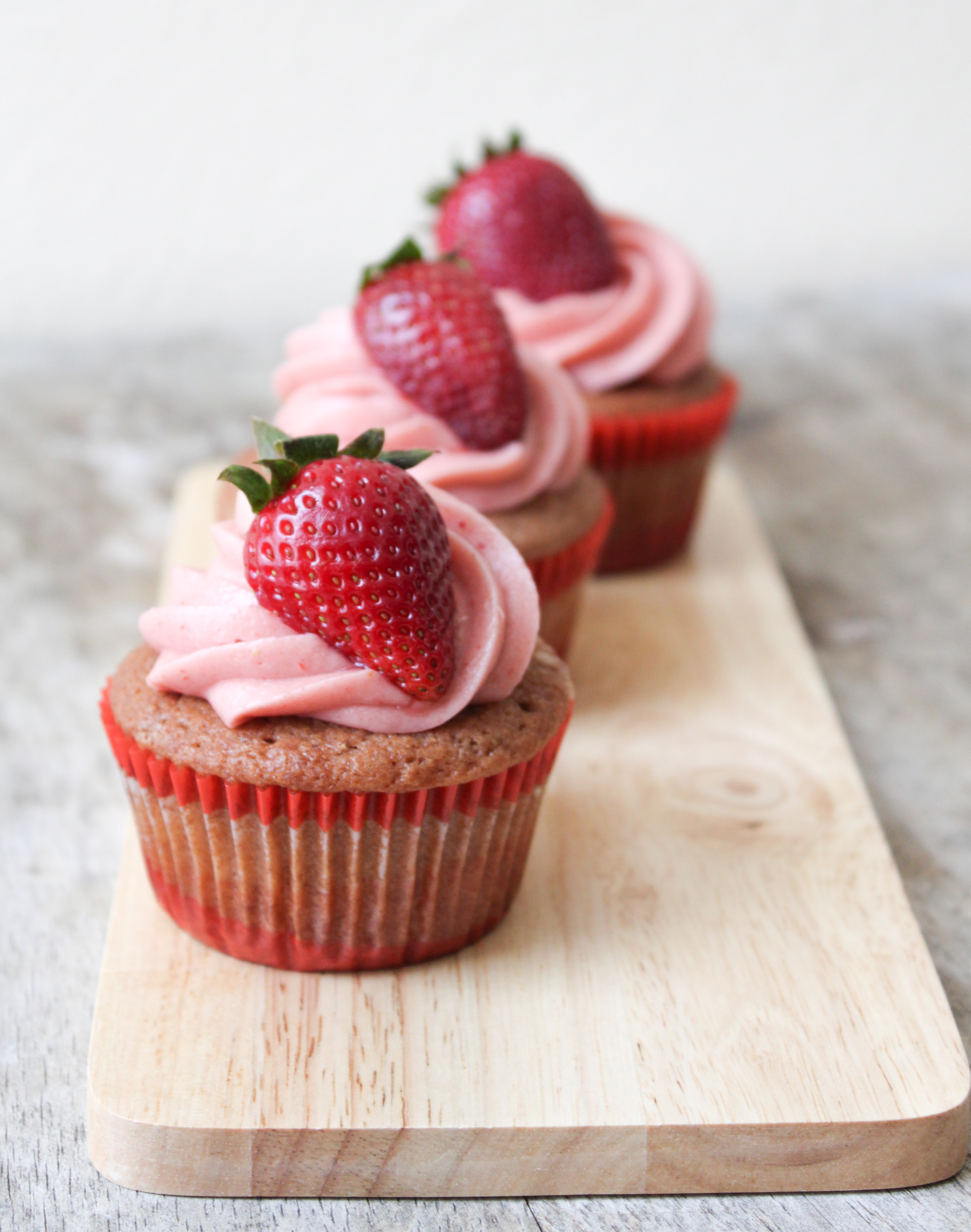 Strawberry Cupcakes Strawberry Cupcakes