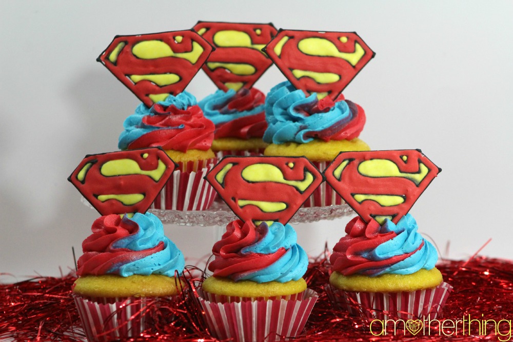 Superhero Cupcake Ideas