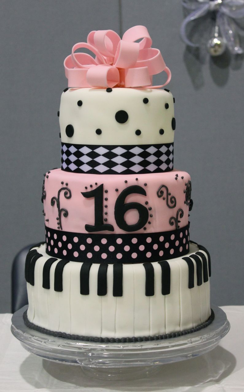 Sweet 16 Birthday Cake Idea