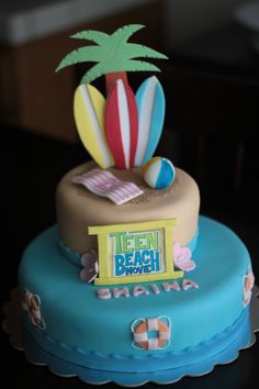 Teen Beach Movie Birthday Cake Teen Beach Movie Birthday Cake