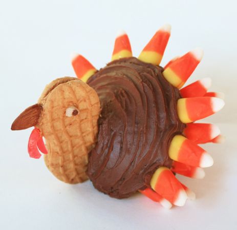 Thanksgiving Turkey Cupcakes