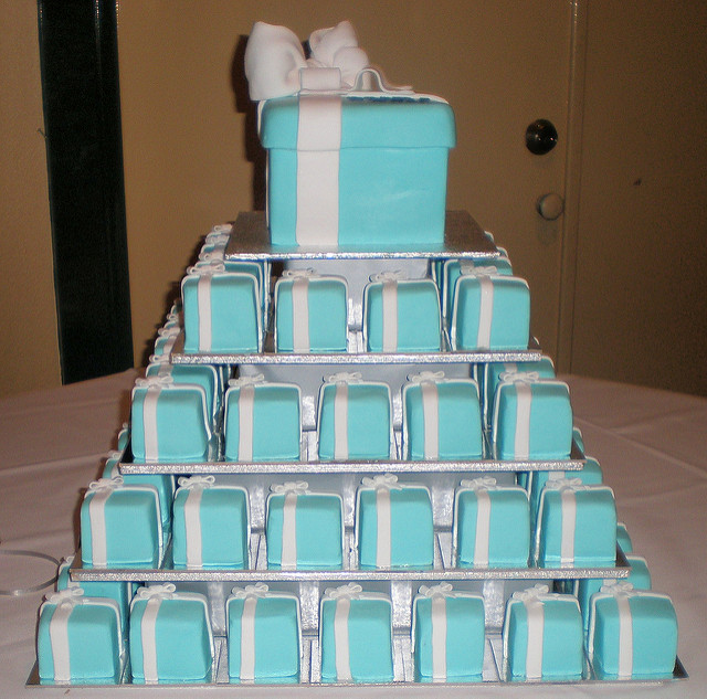 Tiffany and Co. Cake