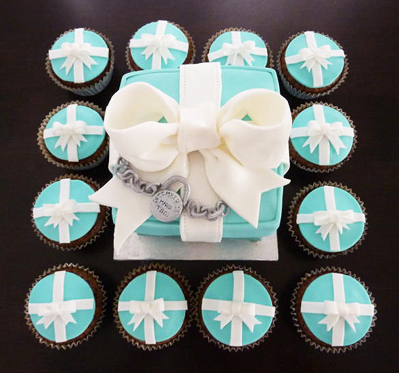 Tiffany and Co Cupcakes