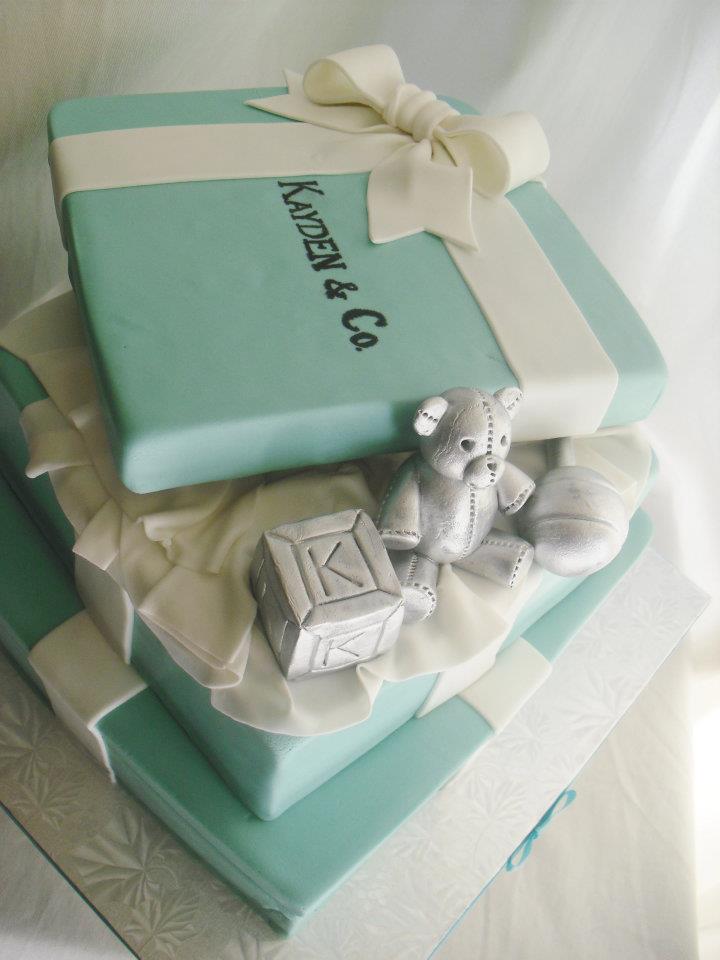 Tiffany and Co Themed Baby Shower