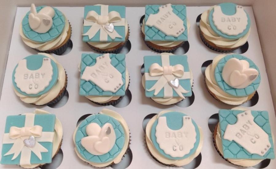 10 Tiffany And Co Baby Shower Cupcakes Photo Tiffany And Co