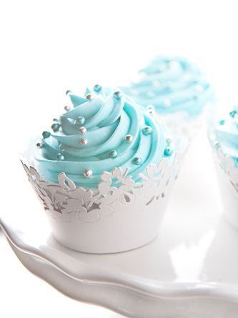 Tiffany Blue Cupcakes