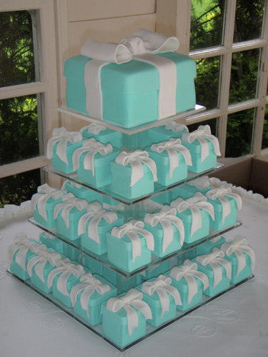 Tiffany Box Cake