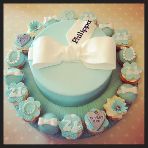 Tiffany Cake and Cupcake Tiffany Cake and Cupcake