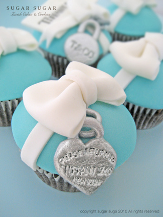 Tiffany&Co Cupcake Ideas