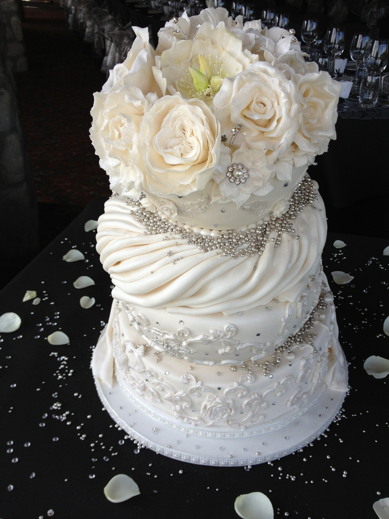 Topsy Turvy Wedding Cake