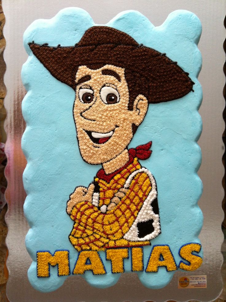 Toy Story Woody Cake