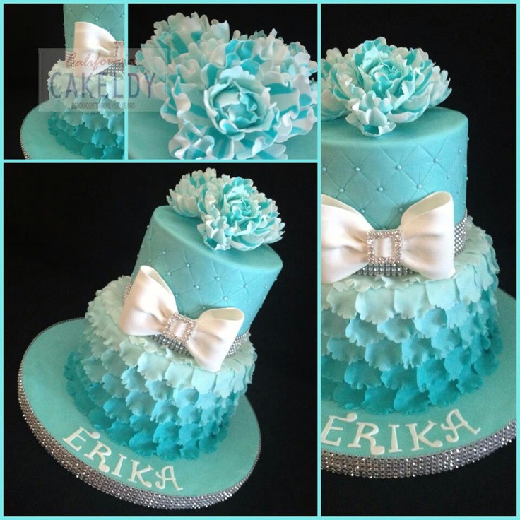 Turquoise Birthday Cake Ideas