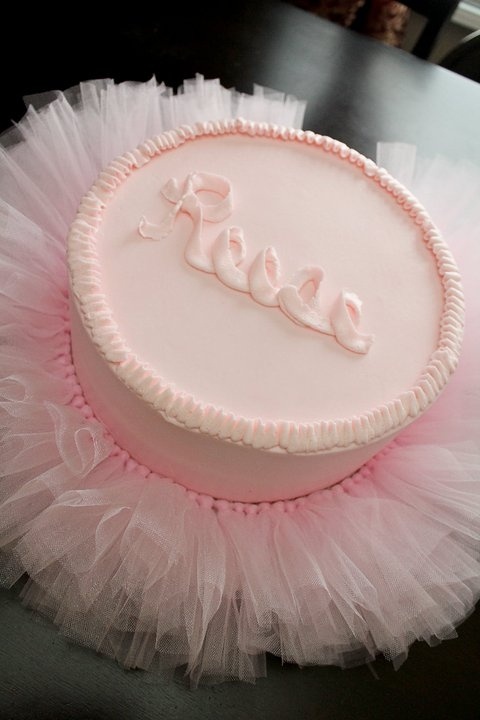 Tutu Cute Ballerina Cake