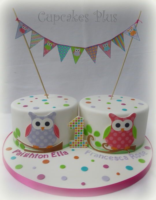 Twin Birthday Cake Ideas