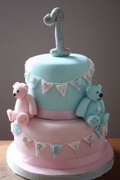 Twins First Birthday Cakes Twins First Birthday Cakes