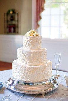 Wedding Cakes with Buttercream Frosting