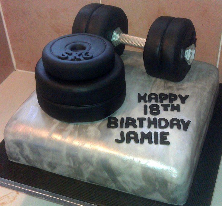 Weight Lifting Cake Ideas