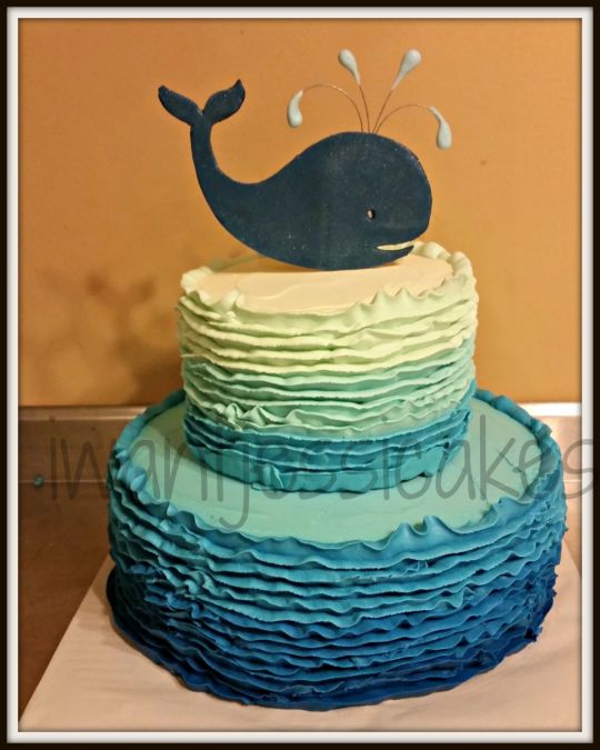 Whale Baby Shower Cake Whale Baby Shower Cake