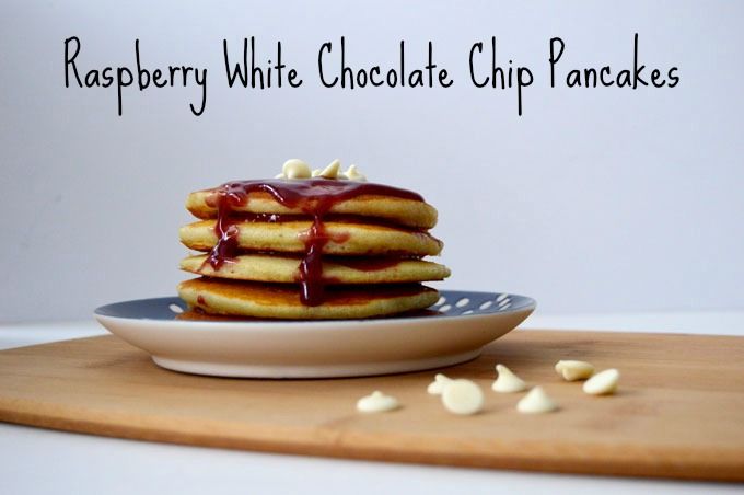 White Chocolate Chip Pancakes
