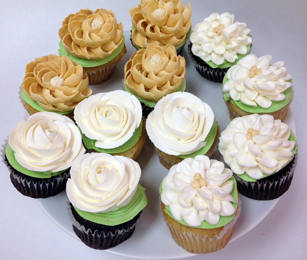 White Flower Cake Shoppe Cupcake Flavors