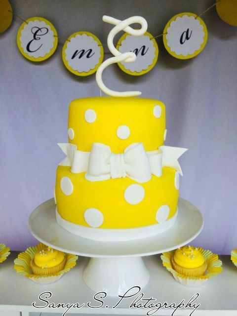 Yellow Birthday Cake Ideas