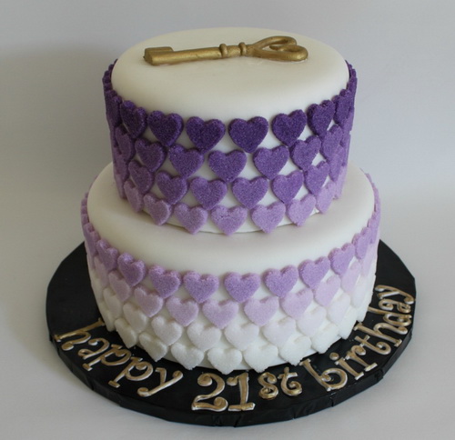 21st Birthday Cake