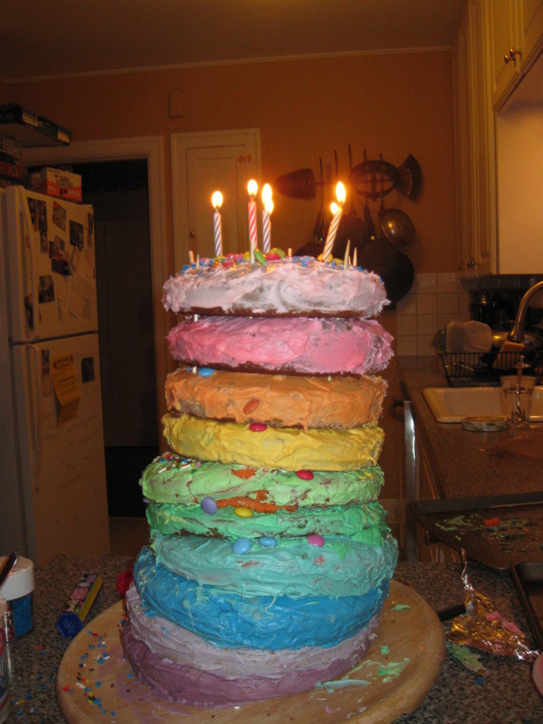 3 Layer Birthday Cake