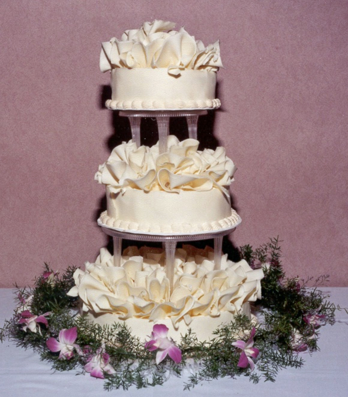 3 Tier Wedding Cake