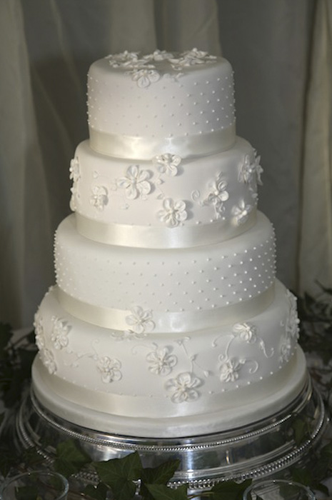 4 Tier Wedding Cake