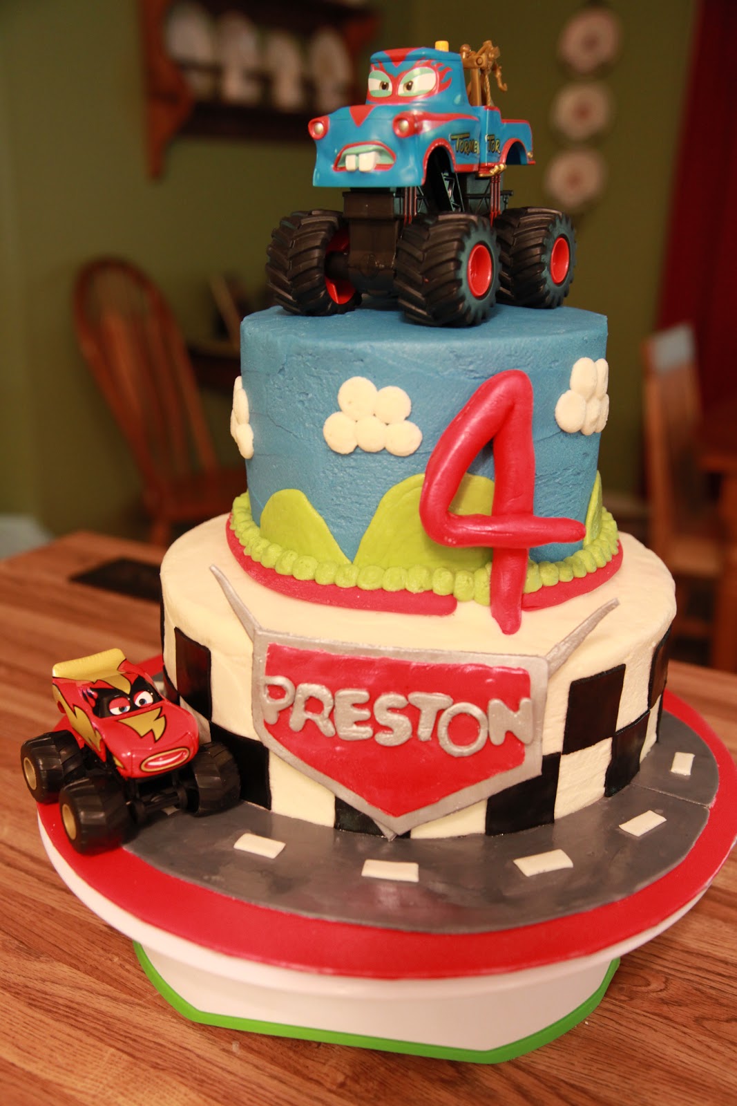 4 Year Old Boy Birthday Cake