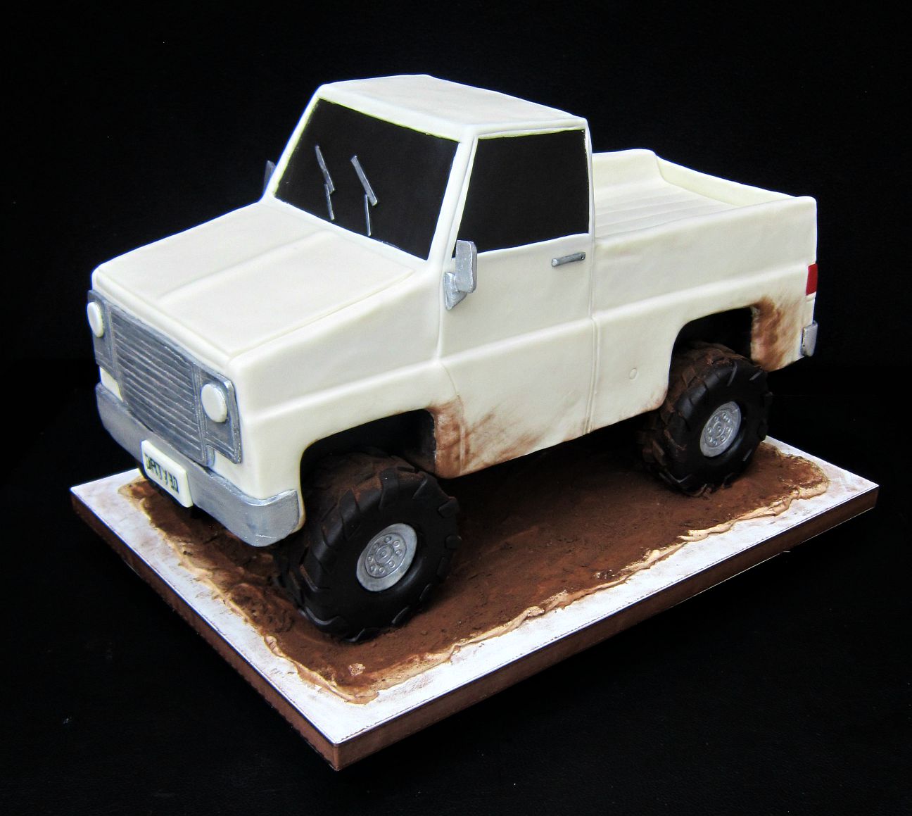 97 Chevy Truck Cake