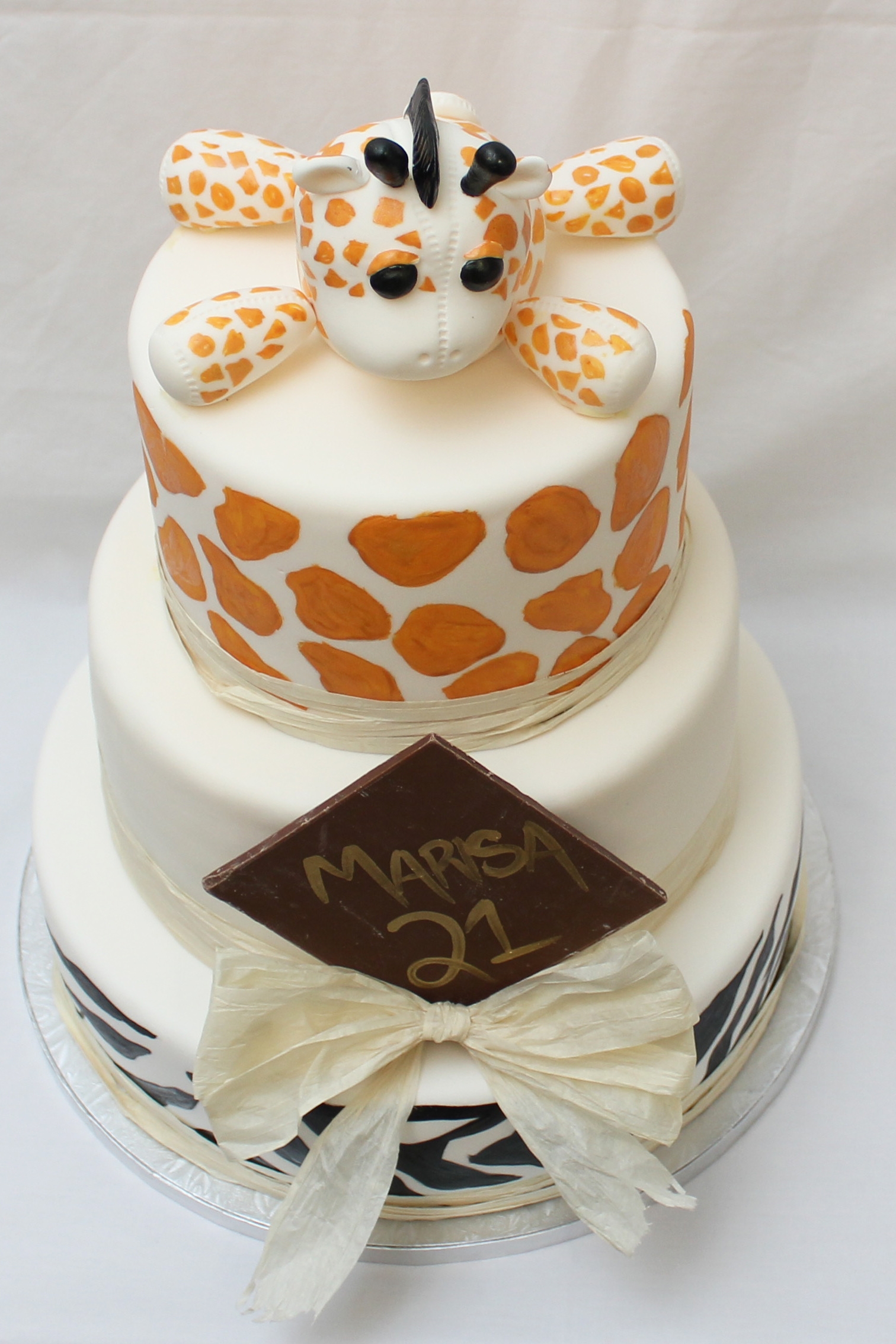 African Themed Birthday Cake African Themed Birthday Cake