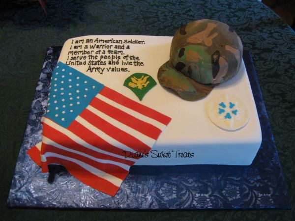 Army Graduation Cake Ideas