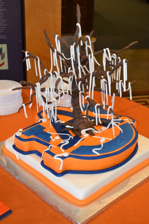 Auburn War Eagle Birthday Cake