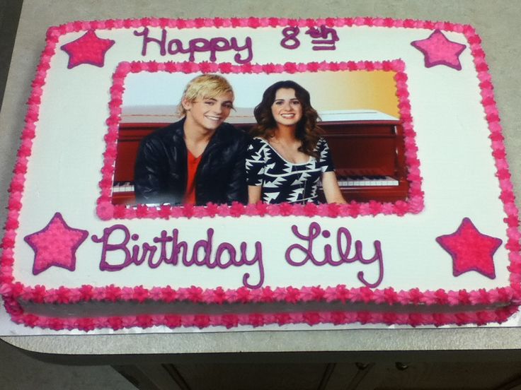 Austin and Ally Birthday Cakes