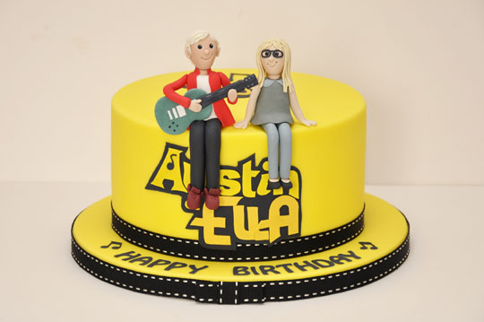 Austin and Ally Birthday Cakes