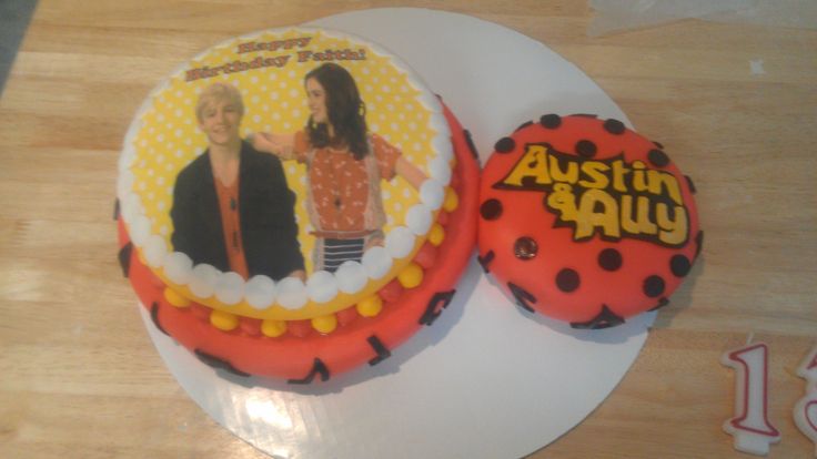 Austin and Ally Birthday Cakes