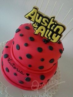 Austin and Ally Birthday Cakes