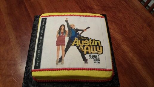 Austin and Ally Cake Decorations