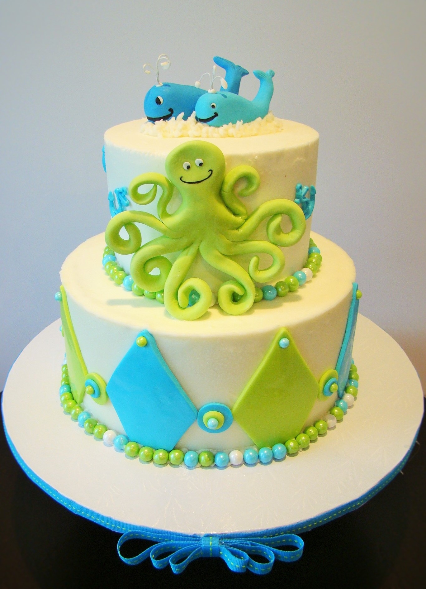 Baby Shower Cake Buttercream